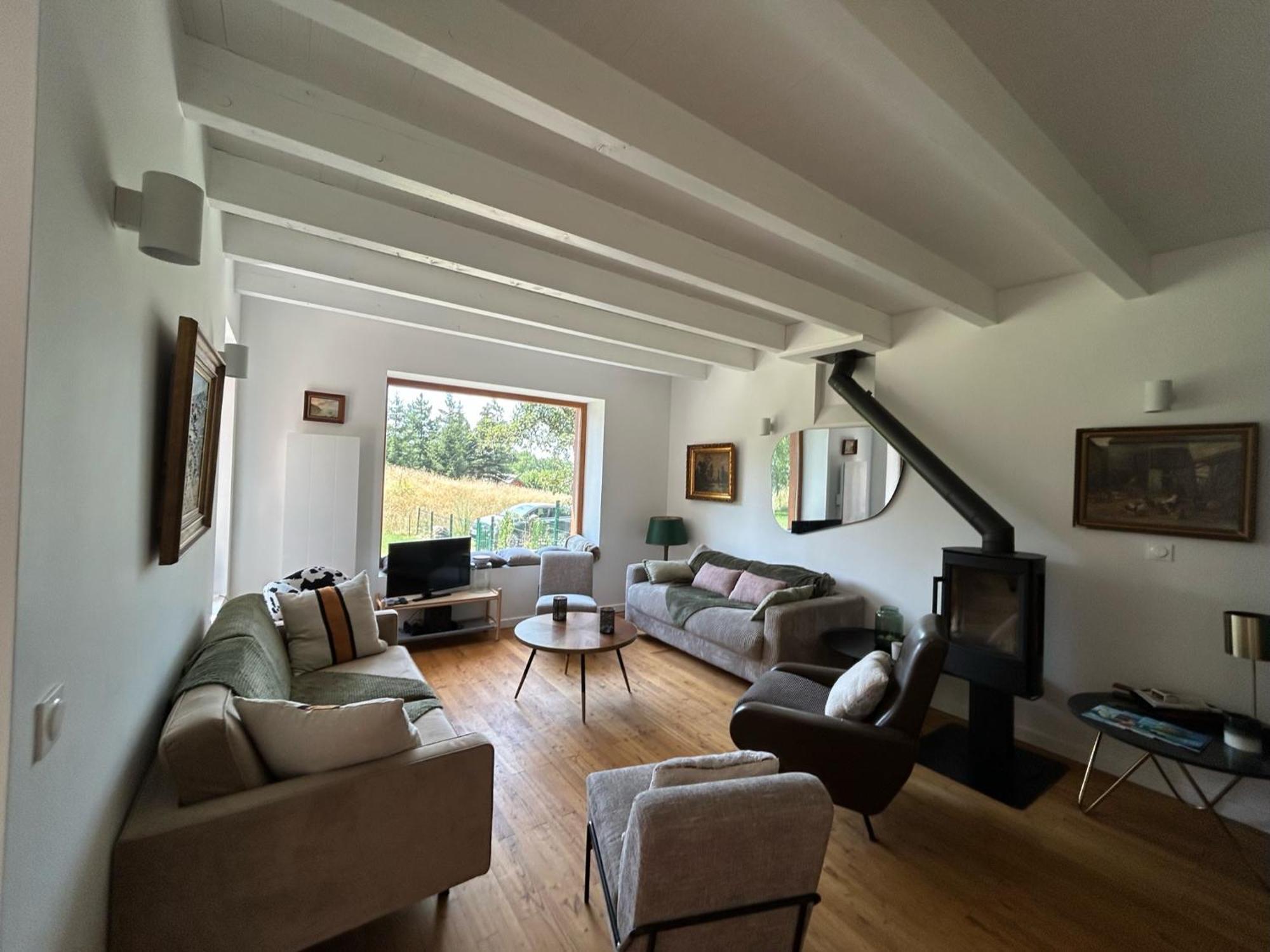 Maison Refaite A Neuf En Pleine Nature Puy-Saint-Eusebe Eksteriør billede